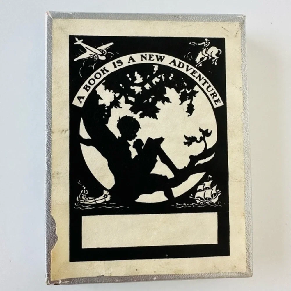 Vintage Bookplates 33 Name Labels For Books Ex Libris 4”x3” Antioch Bookplate Co